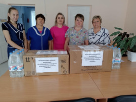 Сотрудник детского сада приняли участие в сборе гуманитарной помощи Сотрудник детского сада приняли участие в сборе гуманитарной помощи.
